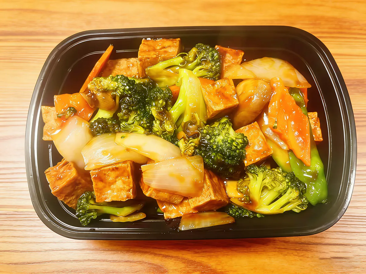 Buddhist Delight at Nine Dragon Chinese Restaurant in Baton Rouge